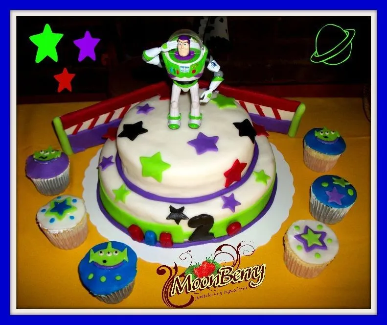 Pastelería MoonBerry - pasteles - PASTEL BUZZ LIGHTYEAR