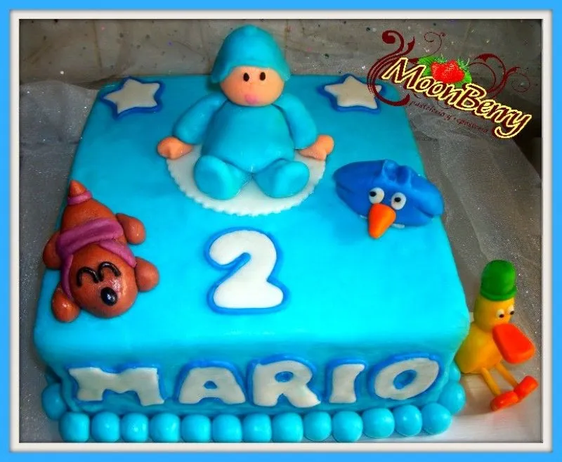 Pastelería MoonBerry - pasteles - PASTEL POCOYO