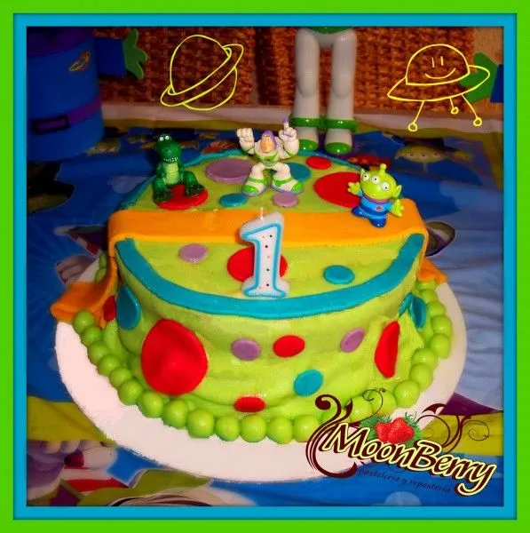 Pastelería MoonBerry - pasteles - PASTEL BUZZ LIGHTYEAR