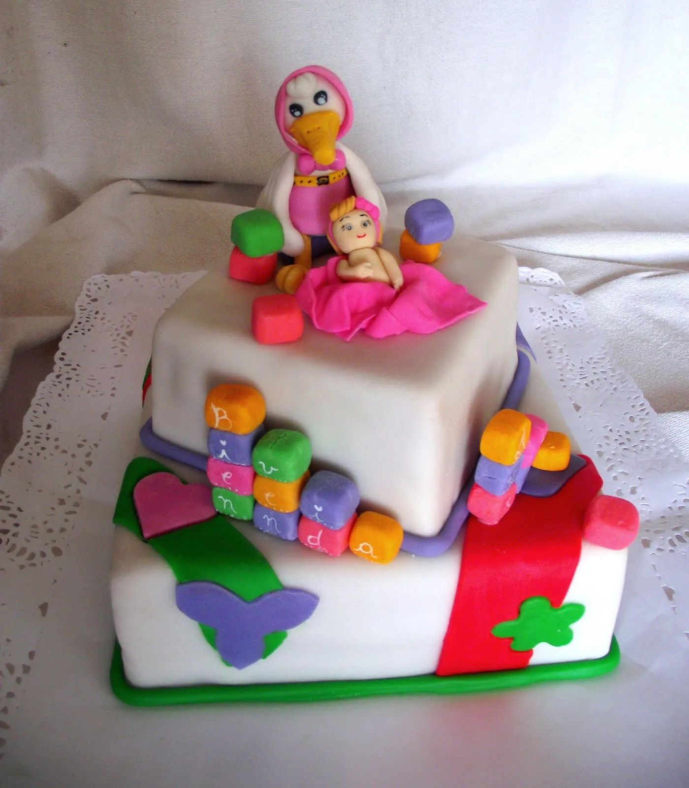 PASTELERIA ORO NEGRO: Tortas Baby Shower