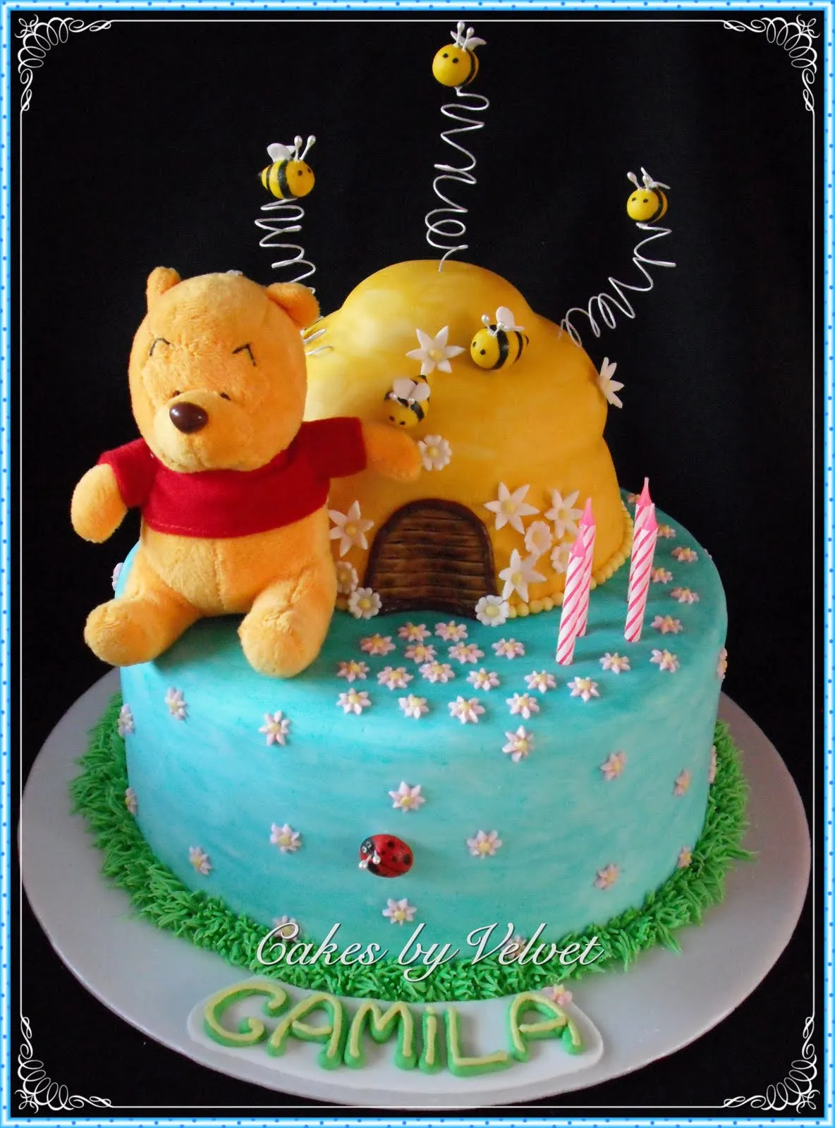 Pasteles Aterciopelados: Winnie The Pooh