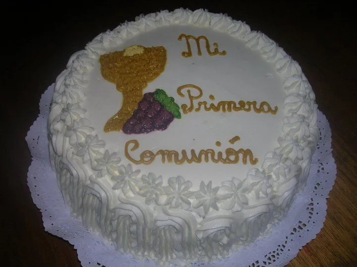 Pasteles De Primera Comunion | torta de pina con bizcocho de ...