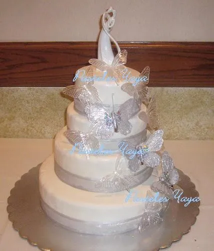 PASTELES Y DETALLES YAYA: Pastel de Bodas en Monterrey!!