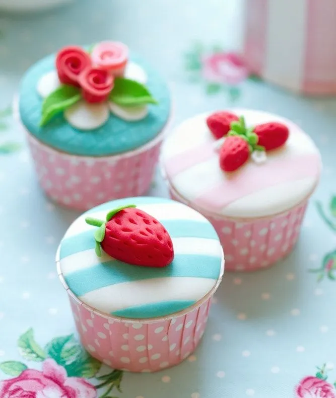 Pasteles de Fondant