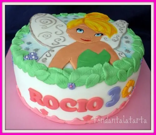 Pasteles de fondant de Campanilla - Imagui