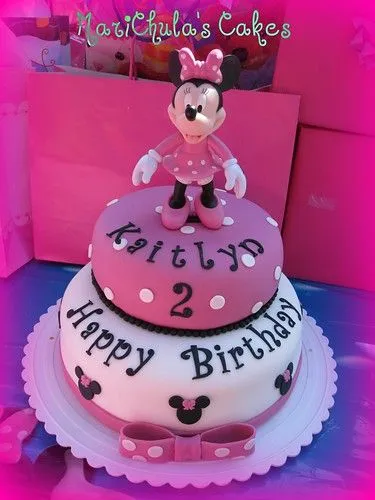 Fondant Cake- Minnie Mouse - a photo on Flickriver