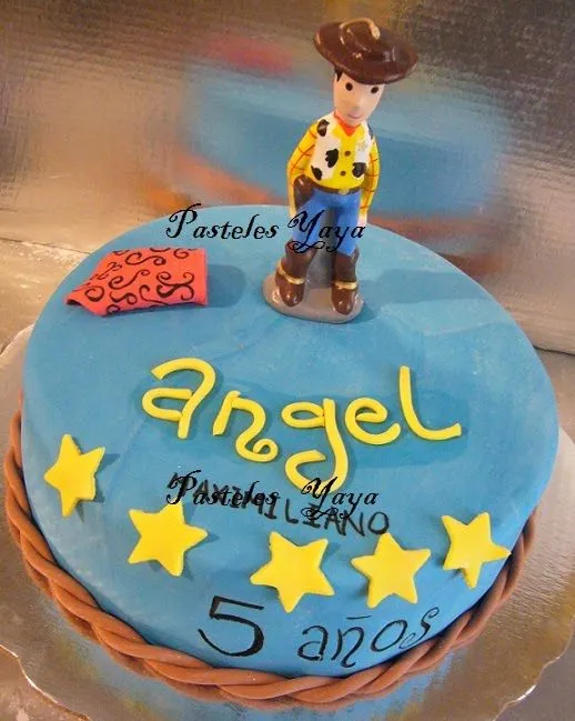 Pasteles de fondant de woody - Imagui