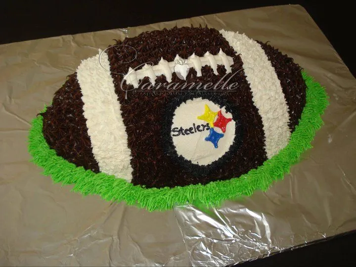 Caramelle Postres: Pastel de tema - NFL Steelers