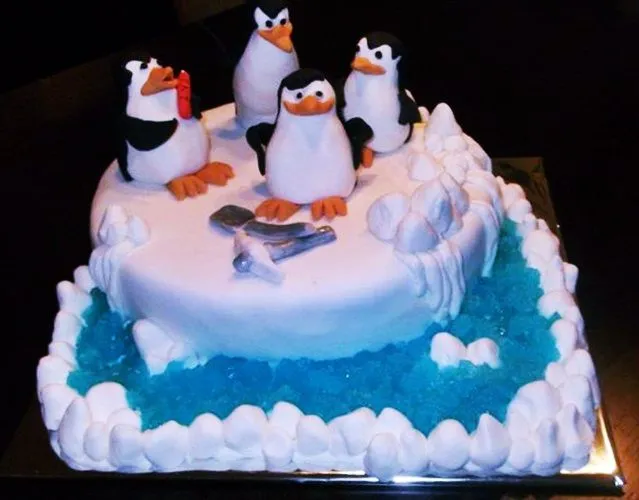 Los pasteles de Mariana: Los pingüinos de Madagascar