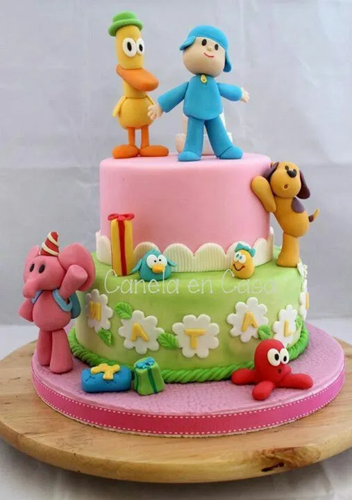 Pasteles on Pinterest | Pocoyo, Pastel and Mcqueen