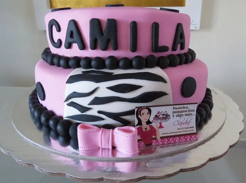 Pasteles, panquecitos y algo más...: PASTEL CUMPLEAÑOS MIMI