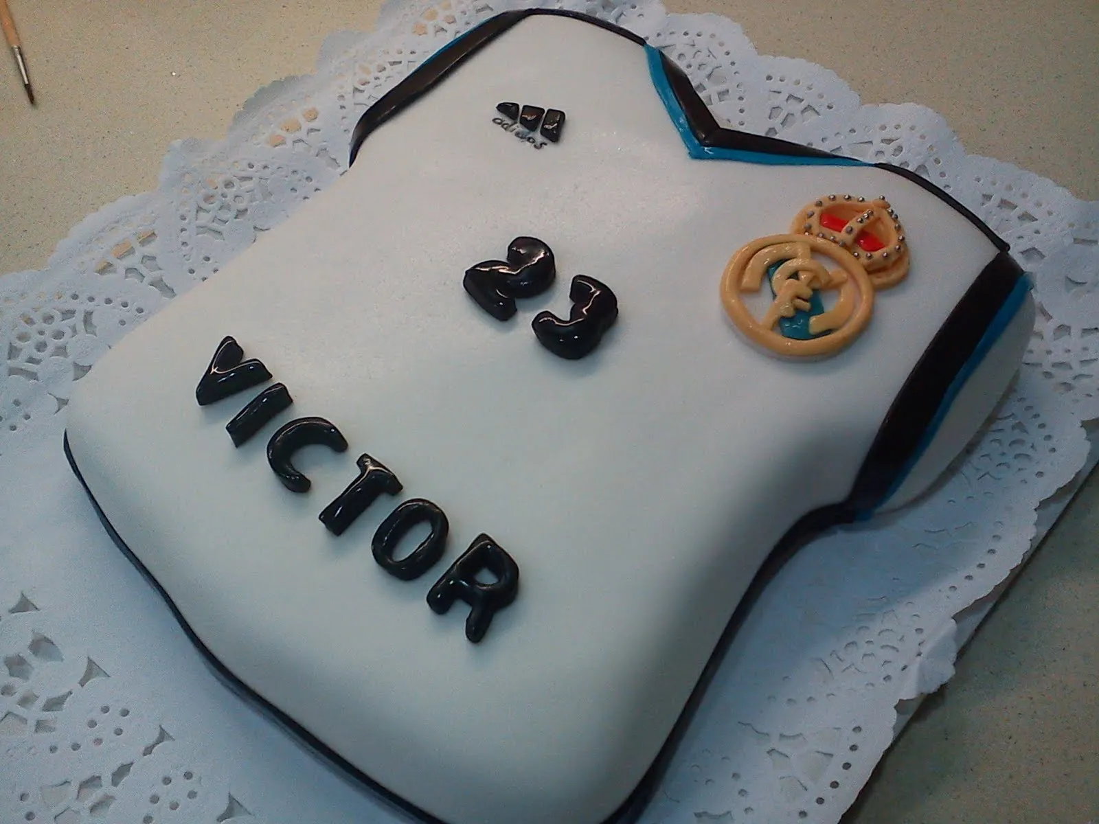 Pasteles Per Tutti | By MariCakes: CAMISETA REAL MADRID