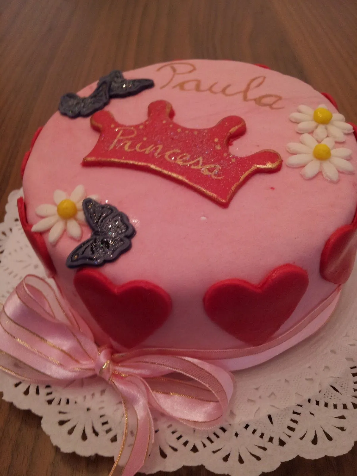 Pasteles de princesas de fondant - Imagui