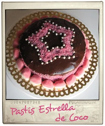 Pastissets - Pastel "Estrella de coco"