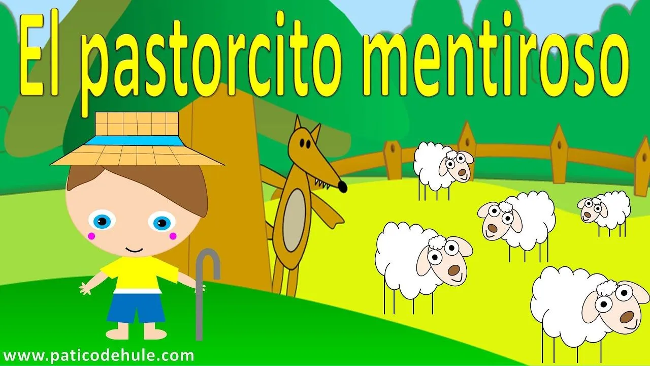 El pastorcito mentiroso - fabulas para niños - cuento infantil - Ahí viene  el lobo - YouTube