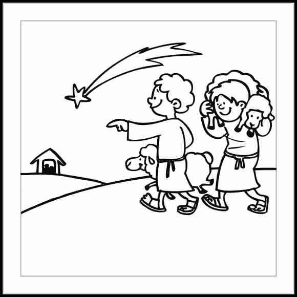 Pastores Portal De Belen Para Colorear Y Recortar Pictures