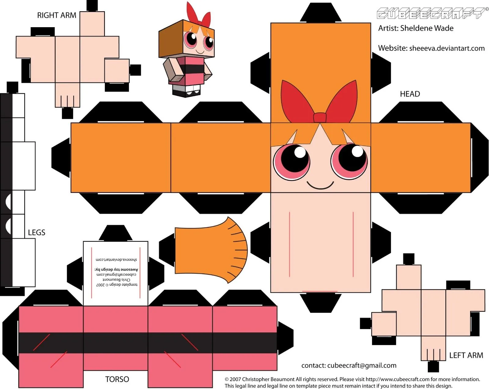 Patatitralalá...: Personagens famosos feitos de papel OU cubeecraft