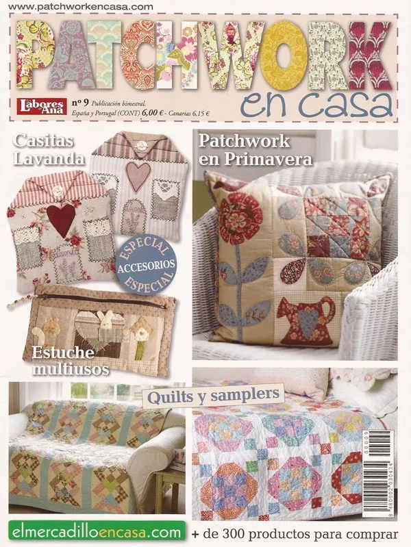 Patchwork en Casa # 9 | Magazine | Pinterest