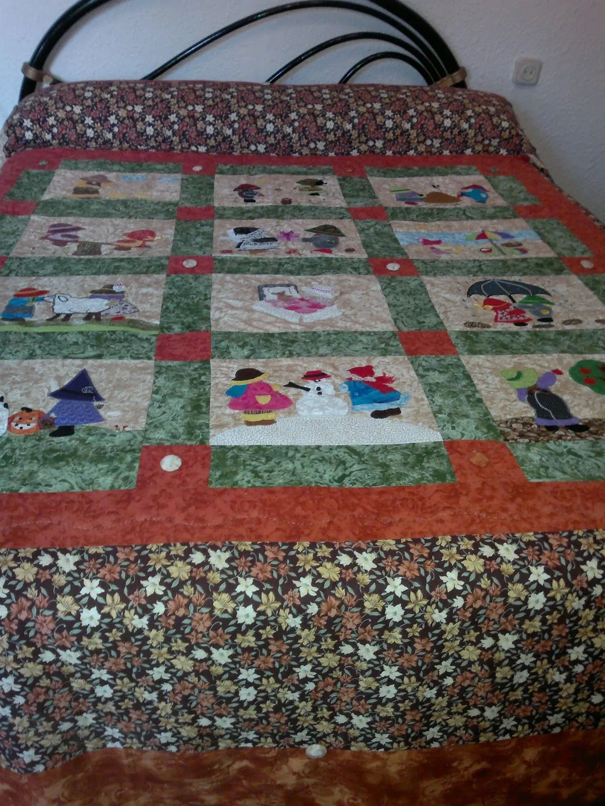 Patchwork y otras manualidades: Colcha patchwork