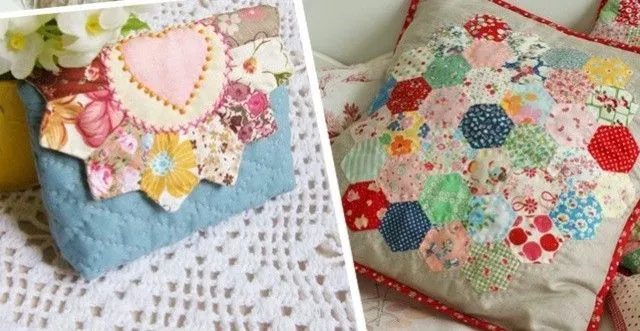 Patchwork Quilt Template Handmade Fabric DIY Template Handmade ...