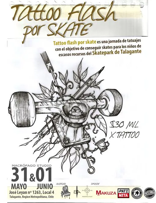 PATINETA SkatePróximos Eventos » » “Tattoo Flash por Skate ...