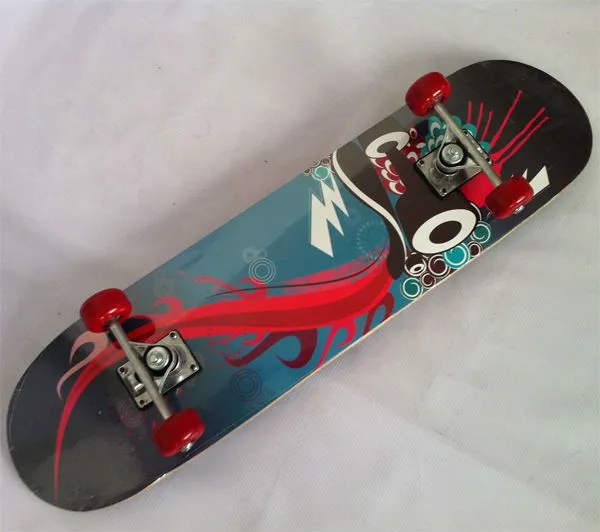 Toda china de arce skateboard; patinetas profesionales-Monopatines ...