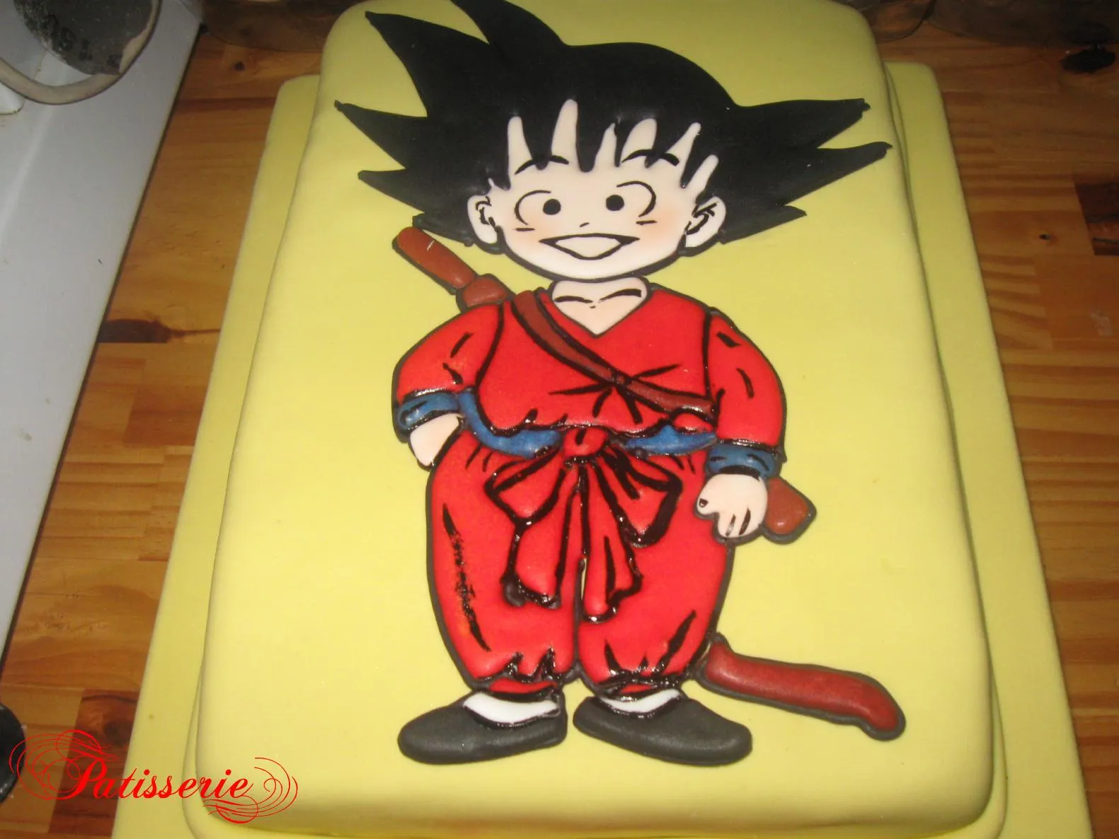 Pâtisserie Artisanale: Goku (torta de cumpleaños)