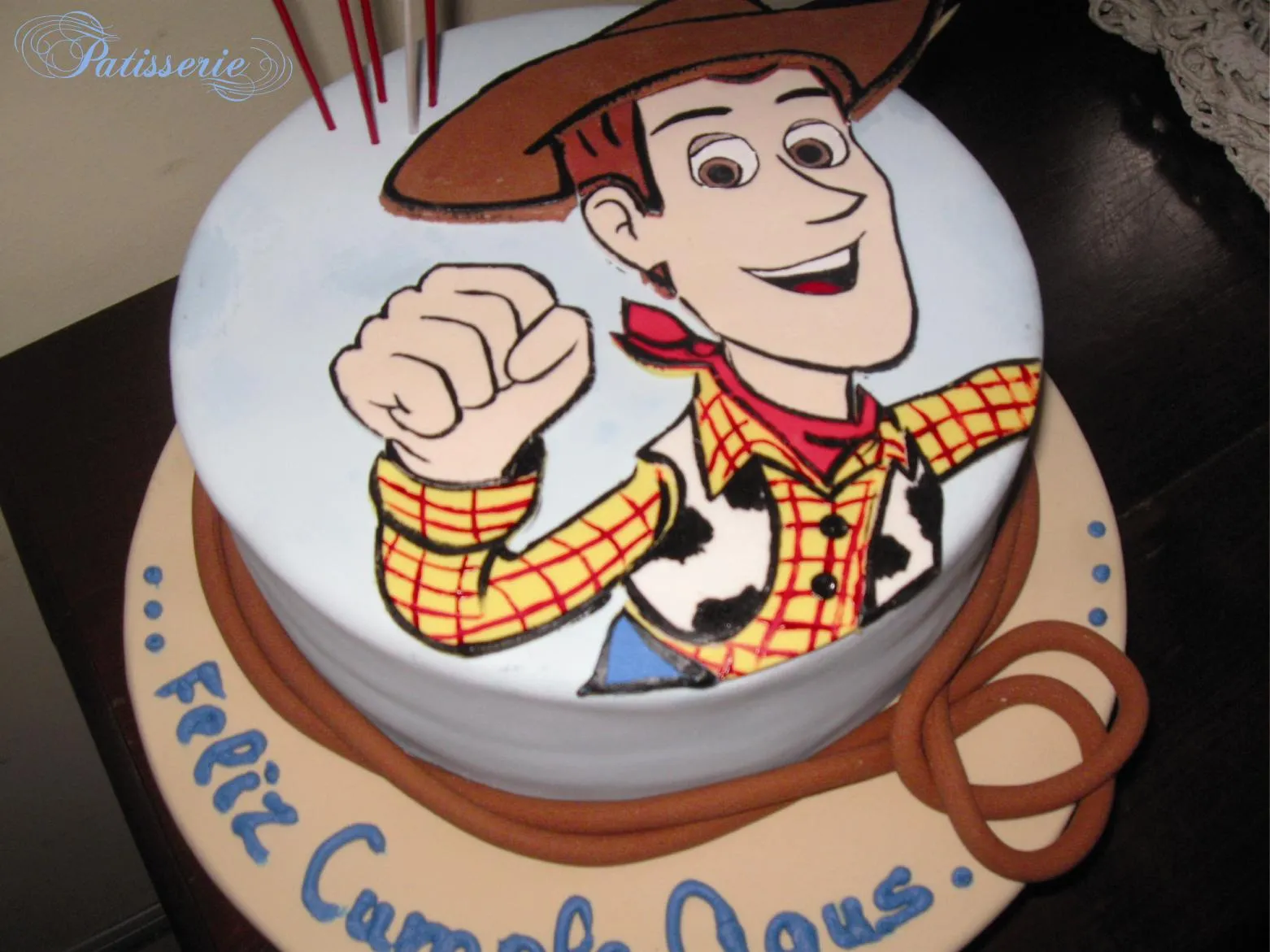 Pâtisserie Artisanale: Torta de Woody (Toy Story)