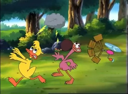 Patito feo dibujo animado - Imagui