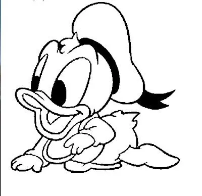 Desenhos do Pato Donald Bebê