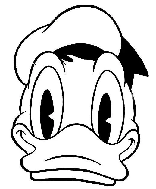 Pato Donald para Colorir - Colorir desenhos é bom demais