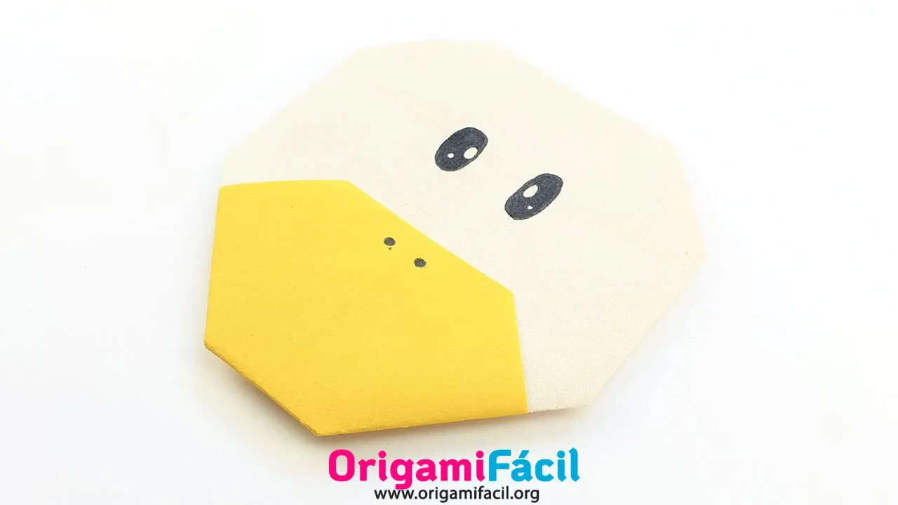 Cómo hacer un PATO de papel fácil - Papiroflexia infantil - Origami Fácil