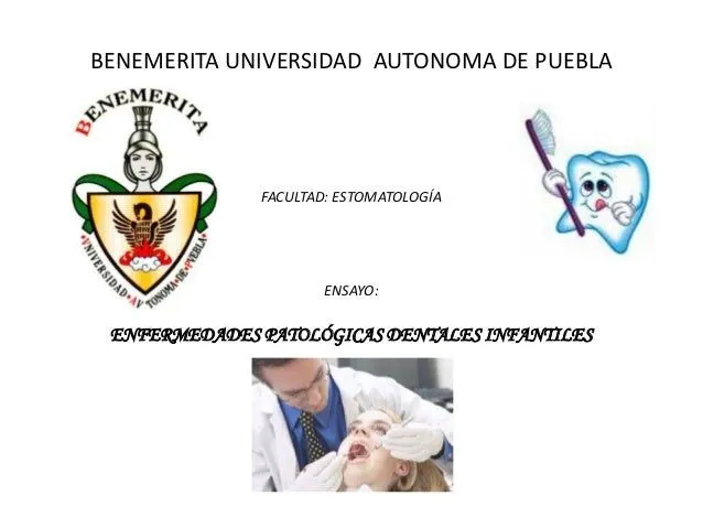 patologías dentales infantiles