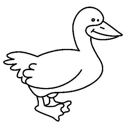 Seis patos dibujos para colorear - Imagui