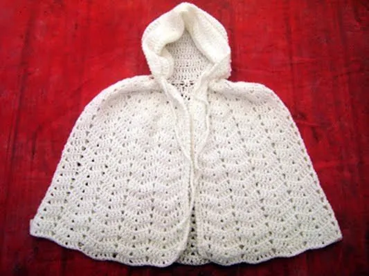 Patron capa niña - Imagui