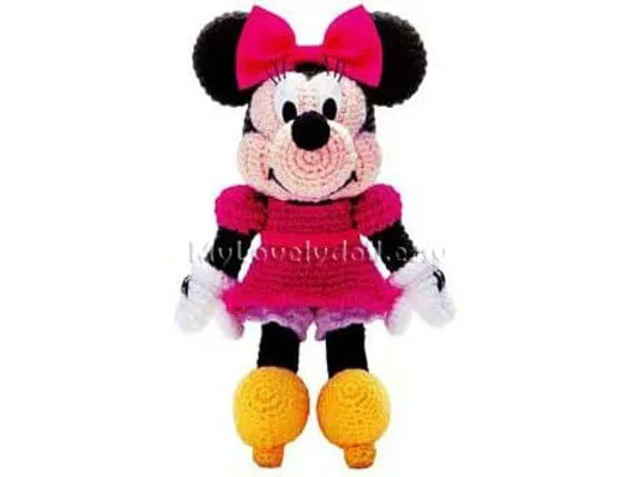 Patron crochet Minnie Mouse - Imagui