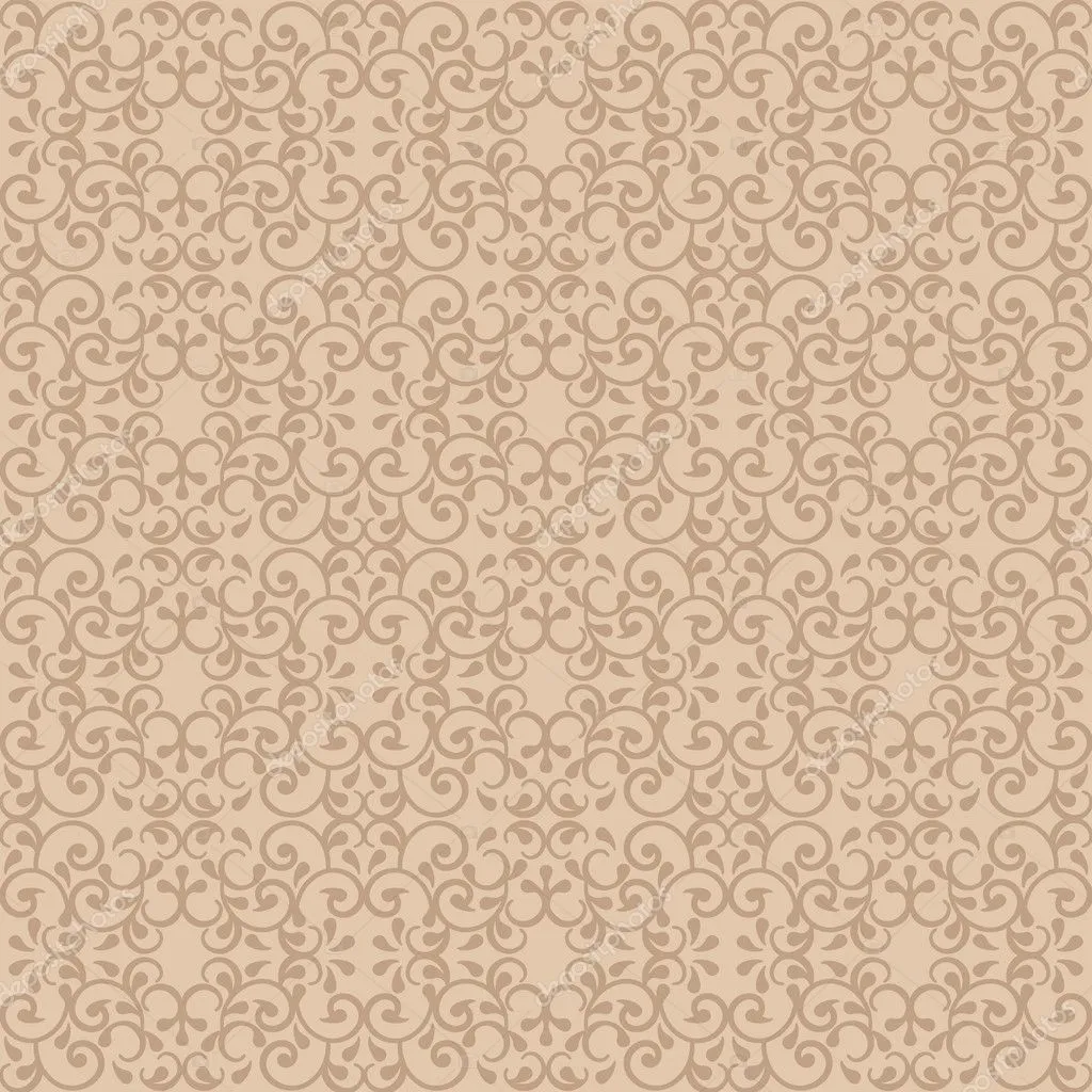 patrón elegante en color beige — Vector stock © Lisann #