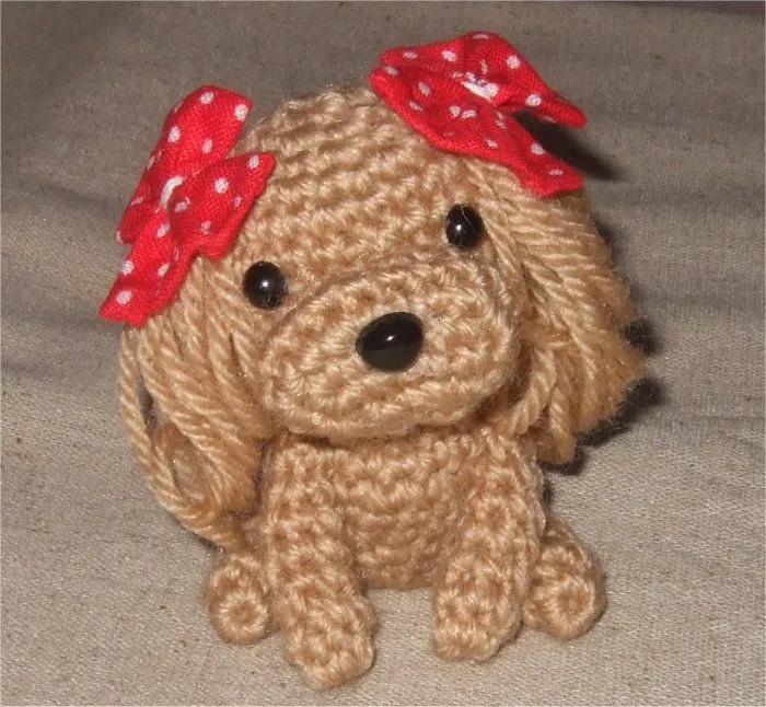 Perritos amigurumi patrones - Imagui