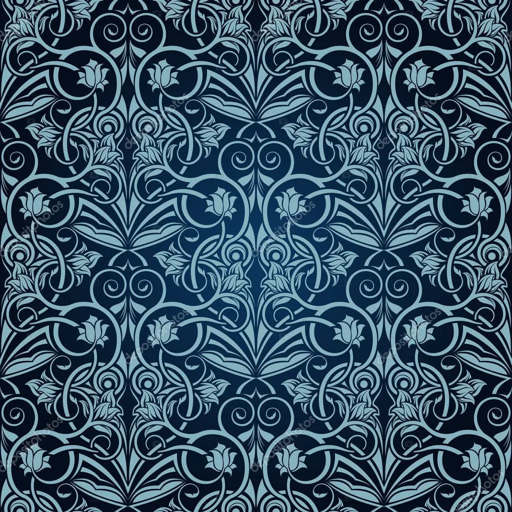 patrón de papel tapiz transparente azul — Vector stock © Zybr78 #