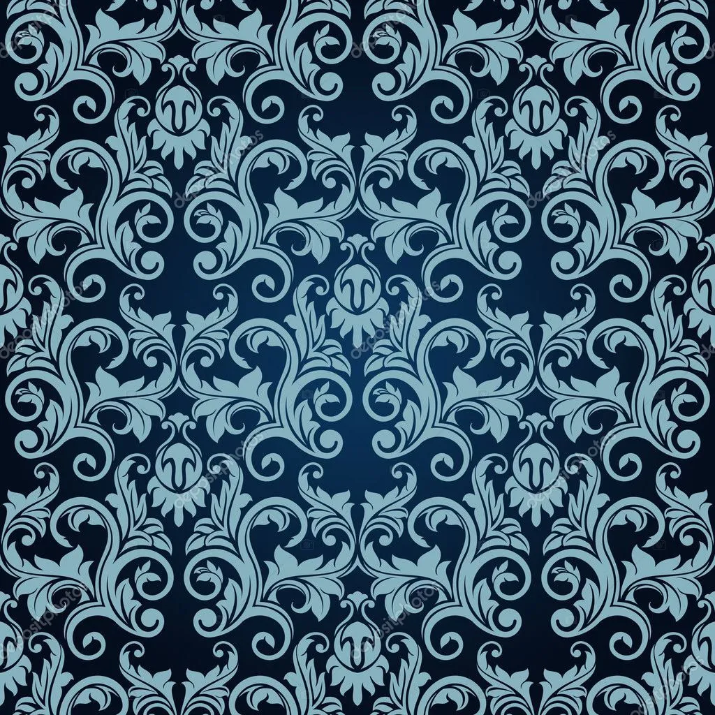 patrón de papel tapiz transparente azul — Vector stock © Zybr78 #