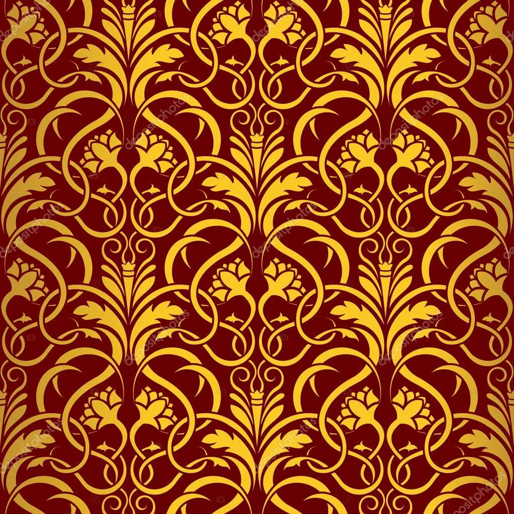 patrón de papel tapiz transparente rojo — Vector stock © Zybr78 #