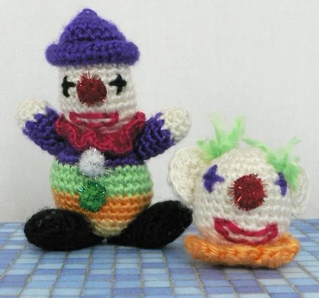 PATRON PAYASO AMIGURUMI 132 | PATRONES AMIGURUMIS GRATIS