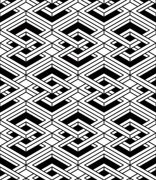 Patrón de vector transparente abstracto en estilo zentangle para diseño de  textura y diseño de textiles y embalaje para colorear | Vector Premium