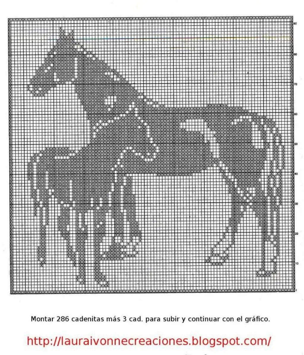 patrones de animales en crochet o punto de cruz | Manualidades