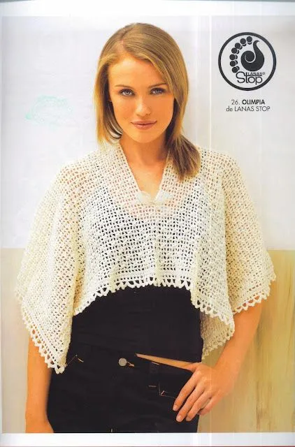 patrones asgaya: CAPA CALADA A CROCHET