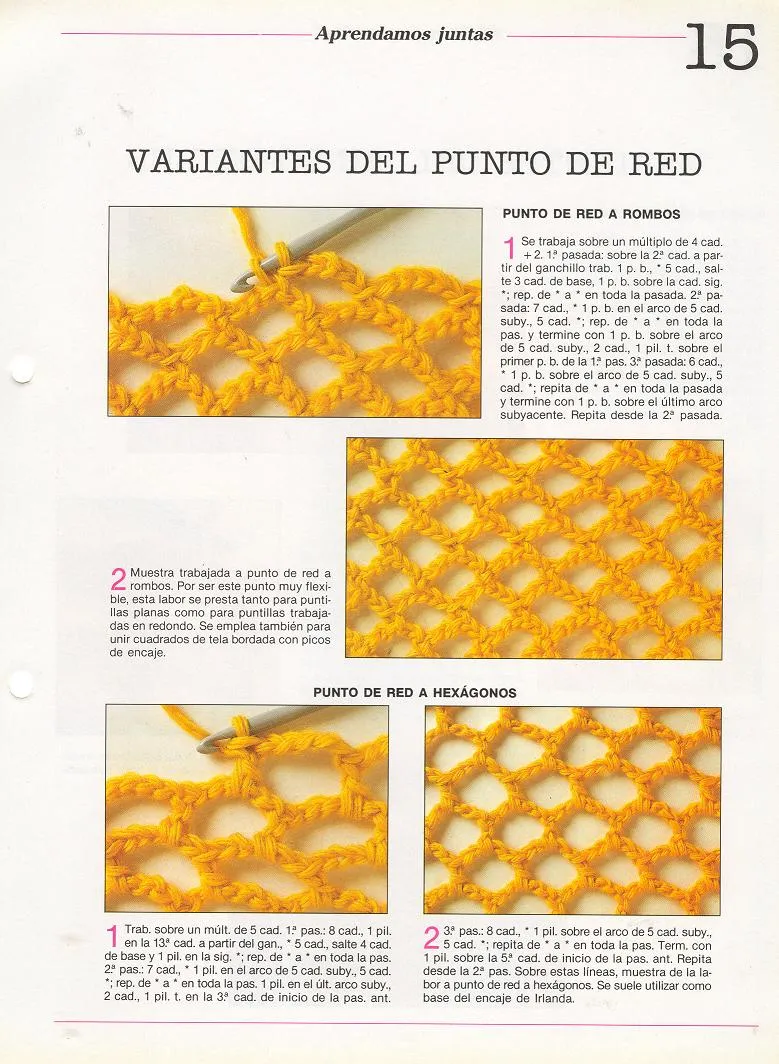 patrones asgaya: PUNTO DE RED A CROCHET