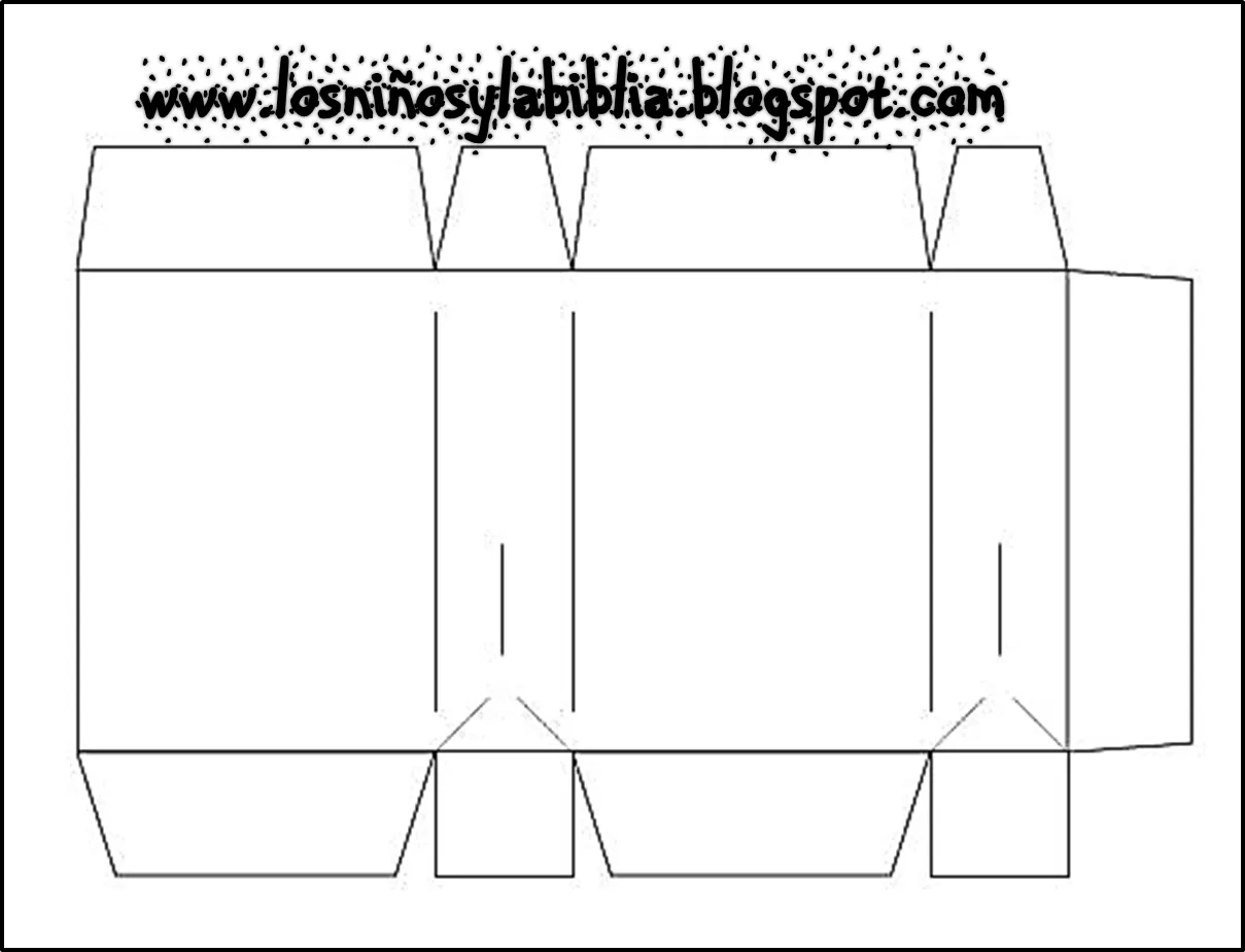 Patrones de bolsas de papel para imprimir - Imagui