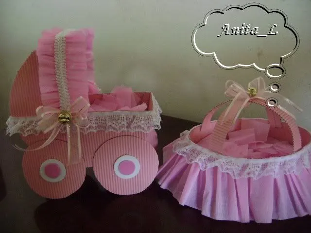 Patrones para hacer carreolas para baby shower - Imagui | carreola ...