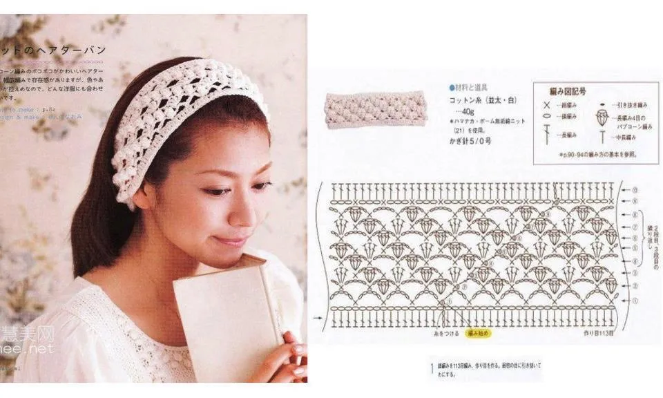 2 Patrones Crochet Diademas-Bandas - Patrones Crochet