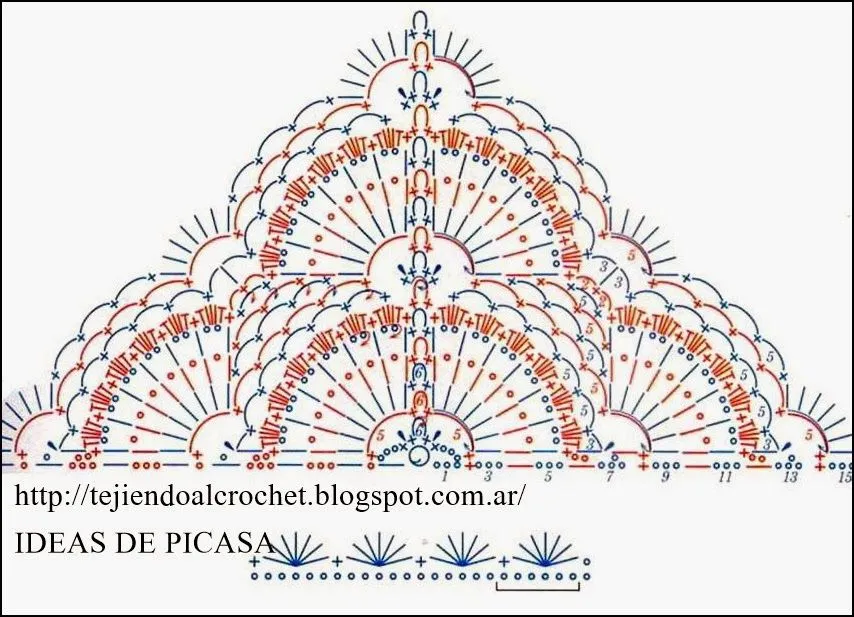 PATRONES - CROCHET - GANCHILLO - GRAFICOS: diciembre 2013